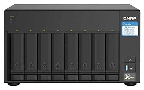 Qnap 832px4gus nas - nas, 8-bay