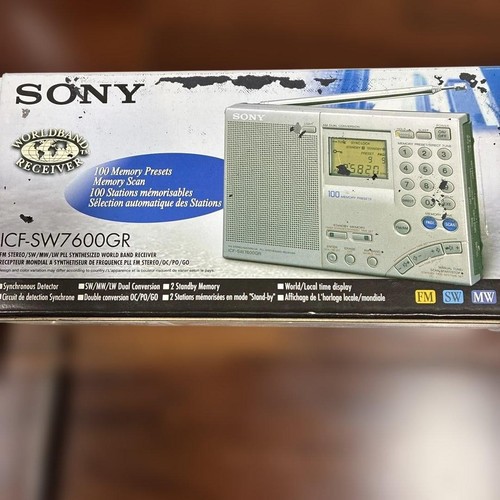 Sony icf sw7600gr world band - icf-sw7600gr,