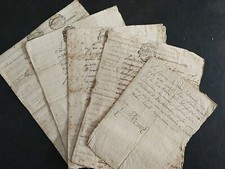 1742-1792 - lot de vieux documents - Vercheny, Die, Pontaix (26, Drôme)