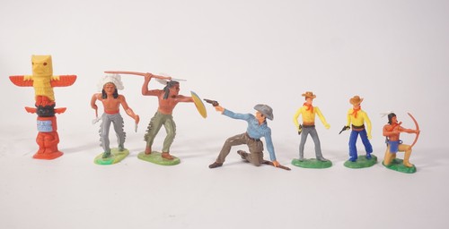 Lot figurines western - 7,