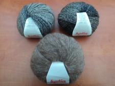 3 pelotes laine à tricoter