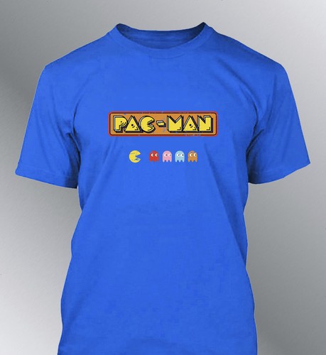 Tee shirt pac - pac-man, jeu