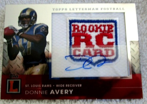 Donnie avery 2008 - 2008, topps