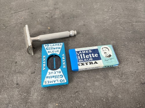 Ancien rasoir gillette metal - rasoir,