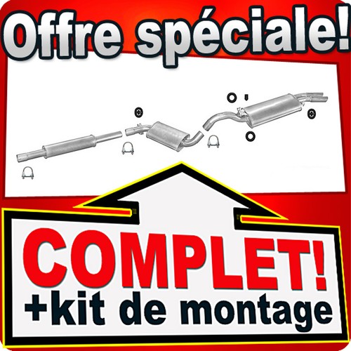 Ligne pot échappement pour - ligne,