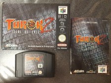 turok 2 seeds of evil N64 nintendo 64 complet en boite notice CIB PAL NOE 🇩🇪