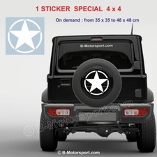 1 autocollant ETOILE MILITAIRE