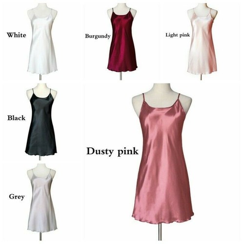 Femme satin faux - satin, sexy