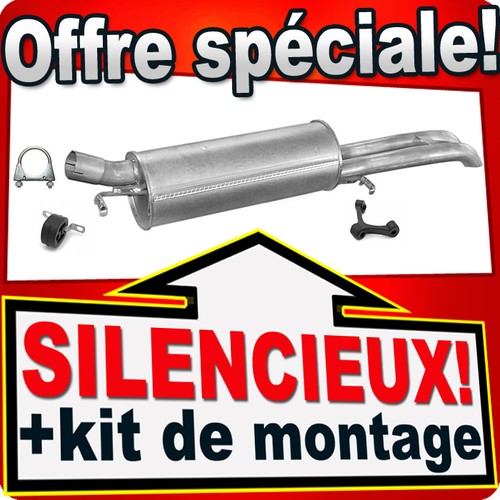 Silencieux arriere pour - silencieux, audi