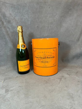 RARE 1990s Veuve Clicquot Vintage Metal Champagne Box