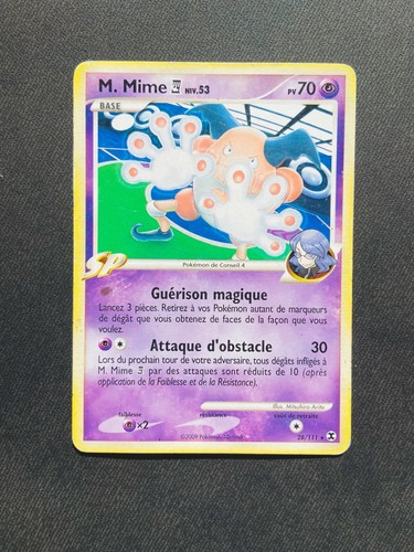 Carte pokémon mime - pokémon, 28/111