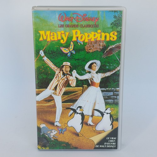 Mary poppins vhs k7 - vhs, cassette