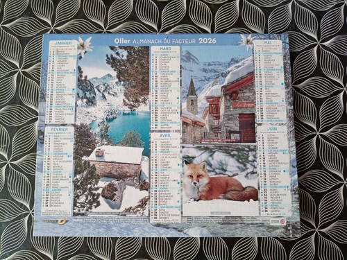 Oller almanach facteur - almanach, 2026