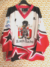 Maillot Roller Hockey Black Ducks Owayo Challans #6 porté Jersey - S