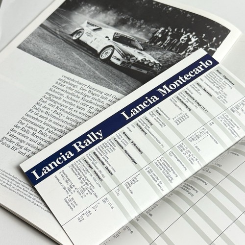 Lancia 1983 press - 1983, /