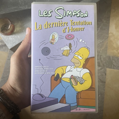 Vhs les simpson dernière - les,