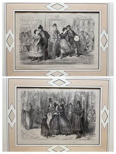 Lot gravures encadrées - 2,