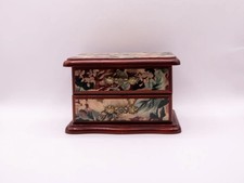 Boîte à bijoux bois marron