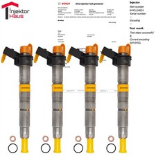 4x Injecteur BMW 525d 530d X5 X6 3.0d 7805428 7805429 0445116024