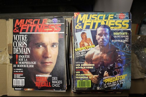 Lot magazines muscle - lot,