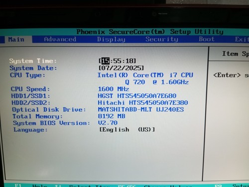Toshiba qosmio x500 11n i7 - 11n, 18"