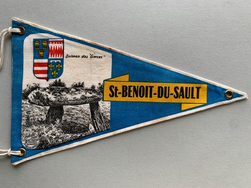 Fanion saint benoit sault - fanion,