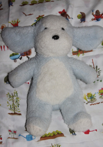 Doudou peluche ancien vintage - doudou,
