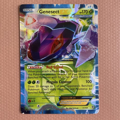 Carte pokemon genesect - carte, ex