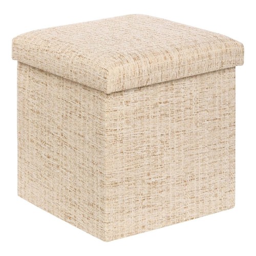Pouf coffre pliable olma - pouf,