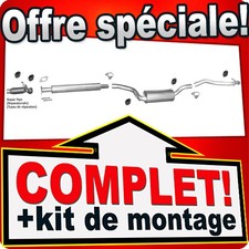 Ligne pot d'échappement pour