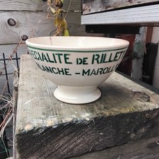 Pot Bol (Hamage Moulin des Loups Nord) SPÉCIALITÉ de RILLETTES BLANCHE MAROLLES