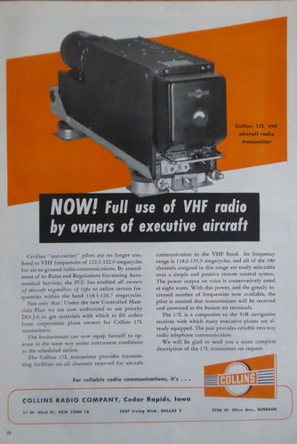 1952 pub collins radio 17l - 1/1952,