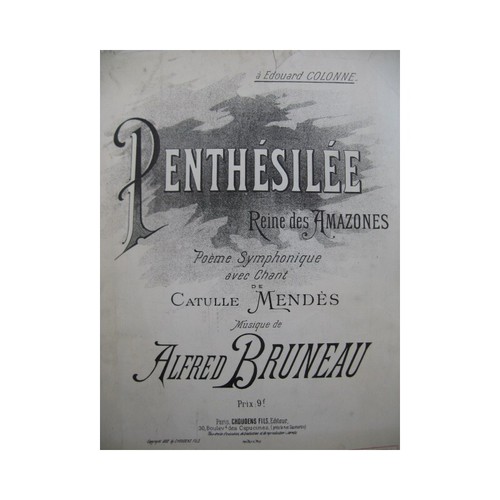 Bruneau alfred penthesilee - bruneau,