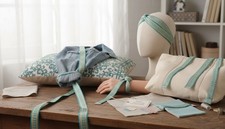 Galon bordure ruban dentelle