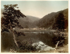 Japan, Yumoto Nikko  vintage albumen print. ヴィンテージ日本. Vintage Japan  Tirage al