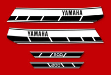 YAMAHA RD 200 1976 - Kit carrosserie Sticker decals - RDX 200 1976 - RDX200