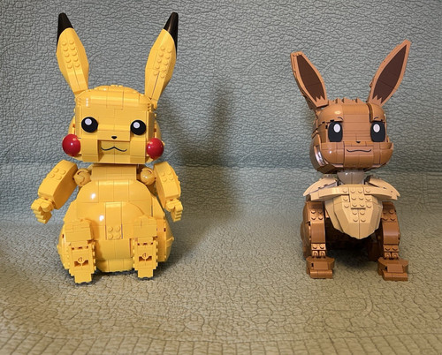 Lego pokémon pikachu eevee - &,