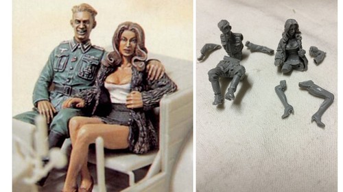 Figurines resine couple - resine,