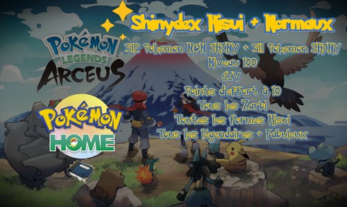 Légendes pokémon arceus - légendes,