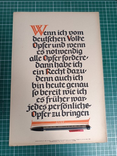 Wochenspruch der nsdap - der, folge