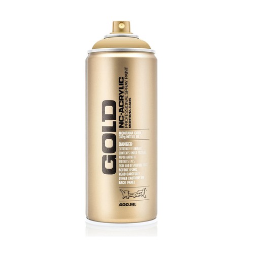 Bombe peinture gold - peinture,