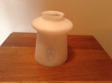 Antique white frosted with