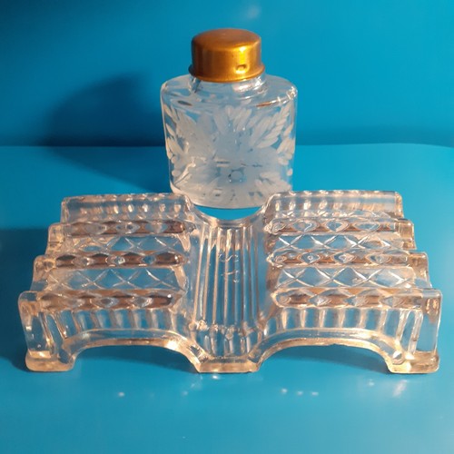 Plumier verre moule vintage - verre,