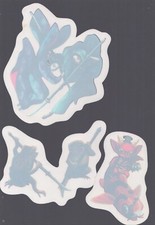 3 AUTOCOLLANTS VITRINES . CH 