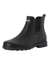 Aigle Pour des hommes Bottes courtes en caoutchouc Carville, Noir