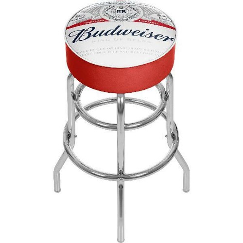Budweiser chrome padded bar - chrome,