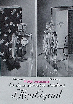 Publicite parfum houbigant - publicite,