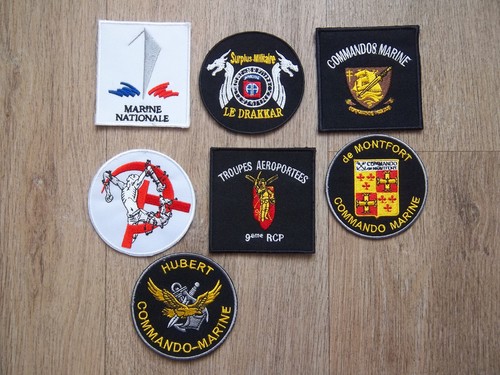 Lot écussons patchs insignes - lot,