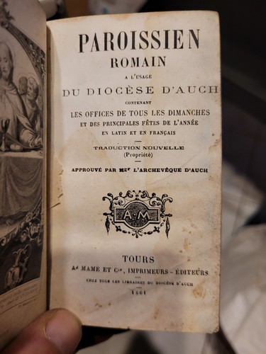 Paroissien romain usage du - romain, l'usage