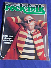 Rock and Folk n°121 FEV 77 ELTON JOHN CHICAGO STATUS QUO  SANTANA AYNSLEY DUNBAR